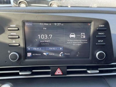 2023 Hyundai Elantra Hybrid Blue