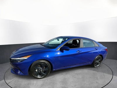 2023 Hyundai Elantra Hybrid Blue