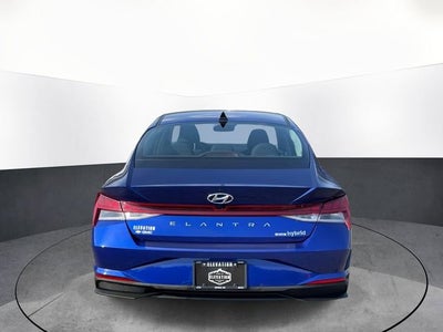 2023 Hyundai Elantra Hybrid Blue