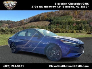 2023 Hyundai Elantra Hybrid Blue