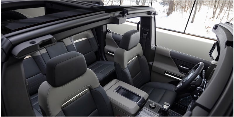 2025 GMC HUMMER EV SUV interior