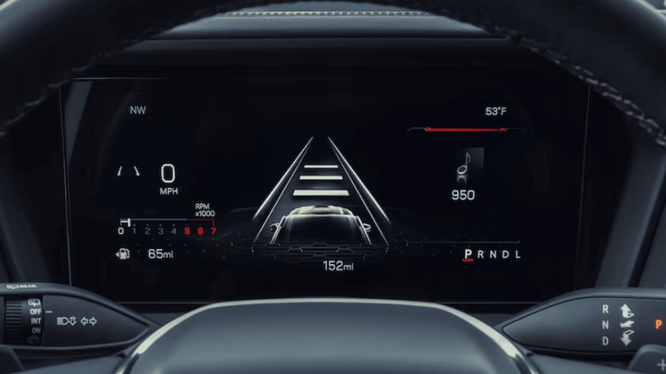 Engineered performance view of the 2026 GMC Terrain highlighting its advanced powertrain design and efficient driving technology.