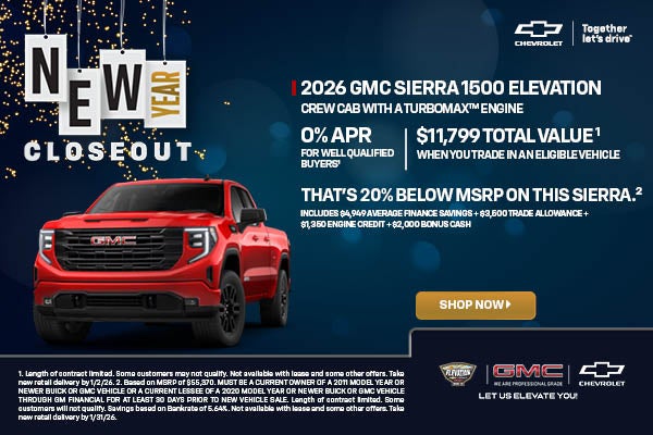 2026 GMC Sierra 1500 Elevation
